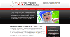 Desktop Screenshot of falkprosthetics.com